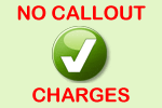 No callout charges from Plumbers in New Malden - we only charge for materials and labour.